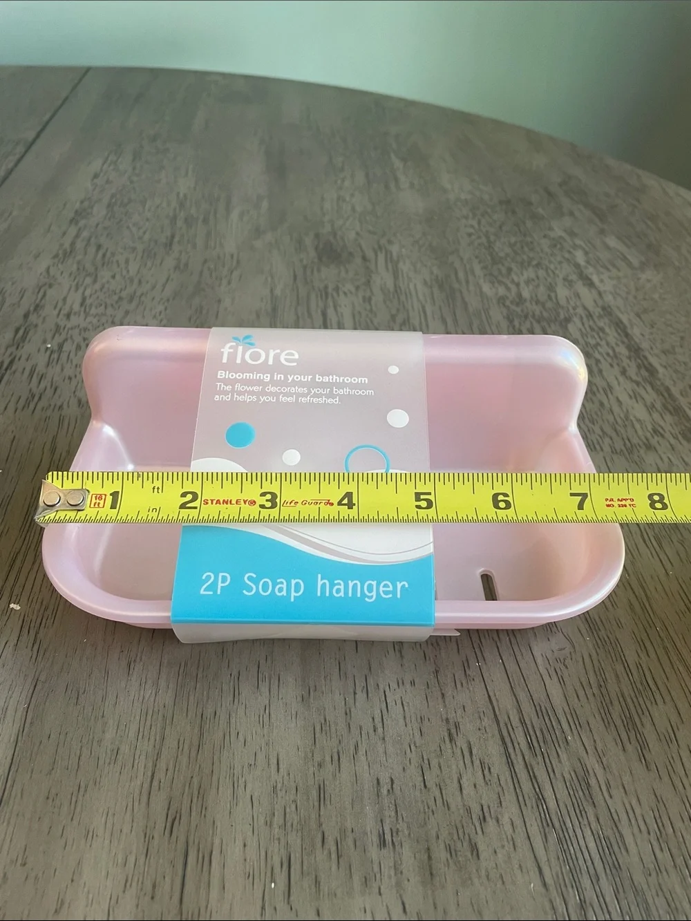 Fiore Soap Dish Hanger - Light Pink
